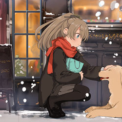 This is a pixiv picture whose title is なでなで.