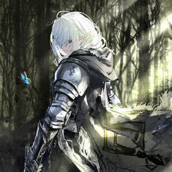 This is a pixiv picture whose title is 灰.