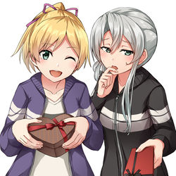 This is a pixiv picture whose title is まいのわバレンタイン/マイチョコ風.