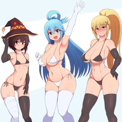 This is a pixiv picture whose title is このすば！.