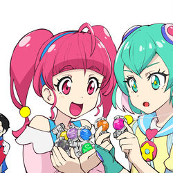 This is a pixiv picture whose title is タマタマるんるん.