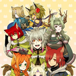 This is a pixiv picture whose title is 【PFLS】ネコミミ実演販売【ボールランの戦い】.