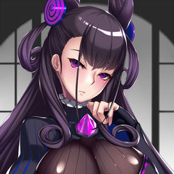 This is a pixiv picture whose title is 紫式部さん.