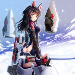 This is a pixiv picture whose title is 楓さん.