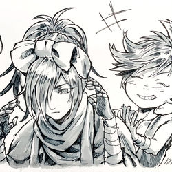 This is a pixiv picture whose title is よく似合ってるぜ！あにき！.