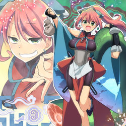 This is a pixiv picture whose title is 【ＰＦＬＳ】傭兵商人ハコベ.