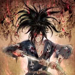 This is a pixiv picture whose title is 宿命の忌み子.