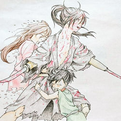 This is a pixiv picture whose title is 6話.