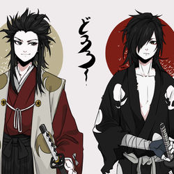 This is a pixiv picture whose title is 兄弟.