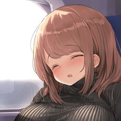 This is a pixiv picture whose title is 年賀おっぱい.