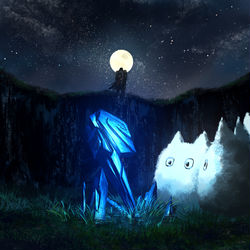 This is a pixiv picture whose title is 【PFLS】異界からの漂流物.