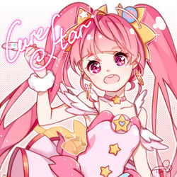 This is a pixiv picture whose title is キュアスター☆ミ.
