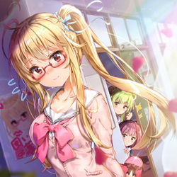 This is a pixiv picture whose title is 放課後バレンタイン🍈.
