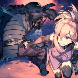 This is a pixiv picture whose title is 武蔵ちゃん.