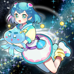 This is a pixiv picture whose title is 羽衣ララちゃん.