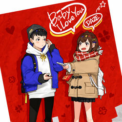This is a pixiv picture whose title is ベイビーアイラブユーだぜ.