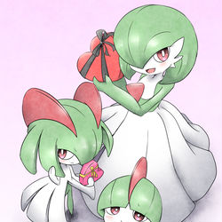 This is a pixiv picture whose title is 全国のエルレイドとポケモントレーナーさんへ.
