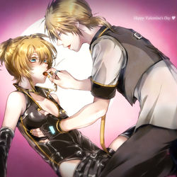 This is a pixiv picture whose title is ハッピーバレンタイン♡.
