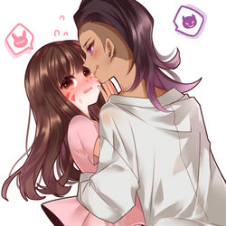 This is a pixiv picture whose title is ❤️Happy Valentine's Day💜.