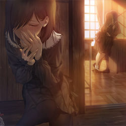 This is a pixiv picture whose title is ♥.