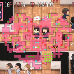 This is a pixiv picture whose title is ローグライク・ラヴァーズ.