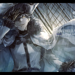This is a pixiv picture whose title is 【PFLS】氷海の提督.