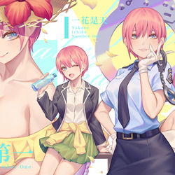 This is a pixiv picture whose title is 中野一花.