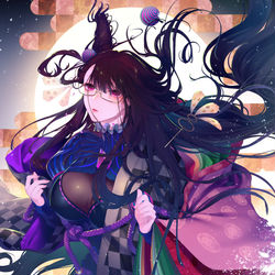 This is a pixiv picture whose title is 紫式部、再臨。.