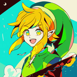 This is a pixiv picture whose title is 夢をみる島リメイク.