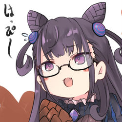 This is a pixiv picture whose title is 紫式部.