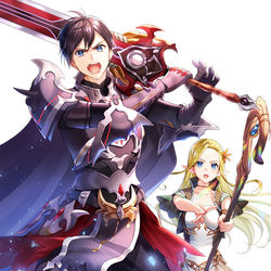 This is a pixiv picture whose title is 暗黒騎士4.