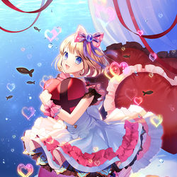 This is a pixiv picture whose title is 💝.