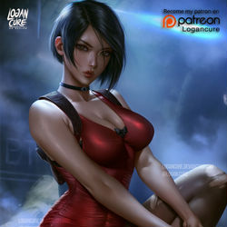 This is a pixiv picture whose title is Ada Wong.