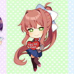 This is a pixiv picture whose title is Valentines Chibis.