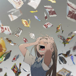 This is a pixiv picture whose title is まーーーーた食っちまったよーーーー！！.