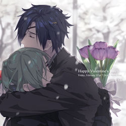 This is a pixiv picture whose title is Happy Valentine's Day!.
