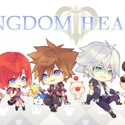This is a pixiv picture whose title is 王国心.