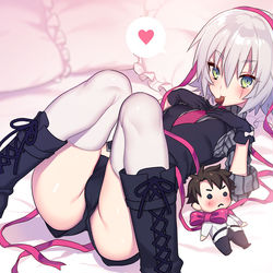 This is a pixiv picture whose title is バレンタインジャック.