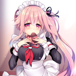 This is a pixiv picture whose title is 春雨イドの秘密のチョコレート.