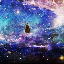 This is a pixiv picture whose title is 眩い.