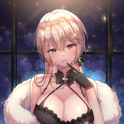 This is a pixiv picture whose title is OTs-14 Groza♡.