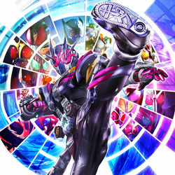 This is a pixiv picture whose title is 仮面ライダージオウⅡ.
