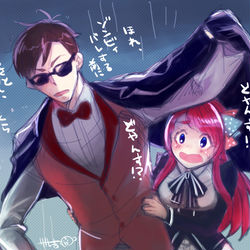 This is a pixiv picture whose title is 幸さくと幸太郎.