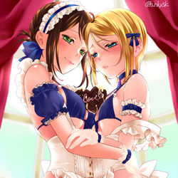 This is a pixiv picture whose title is ハッピーバレンタイン.