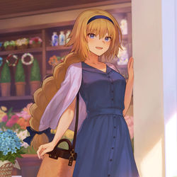 This is a pixiv picture whose title is ファッションモデル「ジャンヌさん」.
