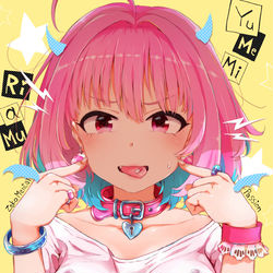 This is a pixiv picture whose title is 小悪魔りあむちゃん.