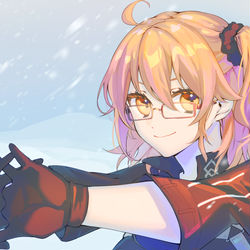 This is a pixiv picture whose title is メガネ.