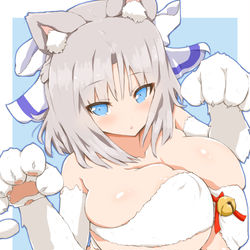 This is a pixiv picture whose title is ねこ雪泉ちゃん.