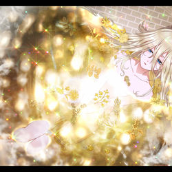 This is a pixiv picture whose title is 【PFLS】変若水の薬湯.