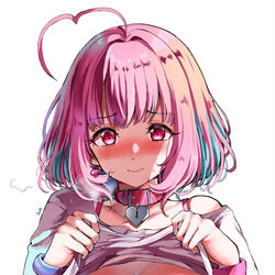 This is a pixiv picture whose title is ボ..ボクを...もっと..す..すこれよ...❤️.